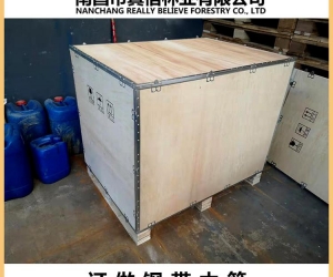 萍乡免熏蒸出口木箱钢边木箱